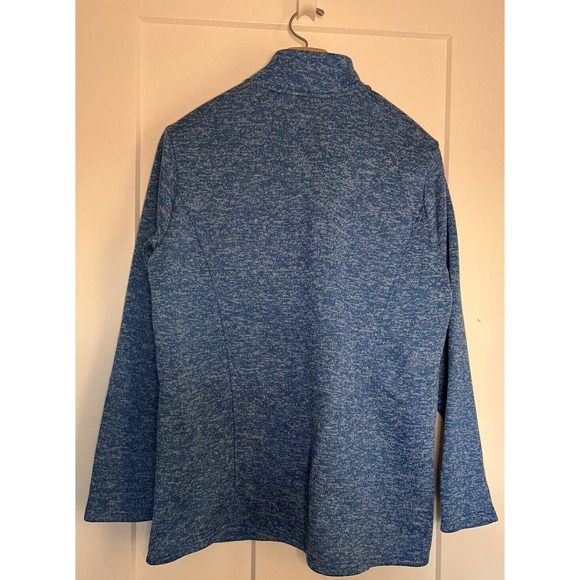 Bit & Bridle Sz XL Blue Athleisure 1/4 Zip Outdoor Riding Warm Pullover Jacket - Picture 2 of 10